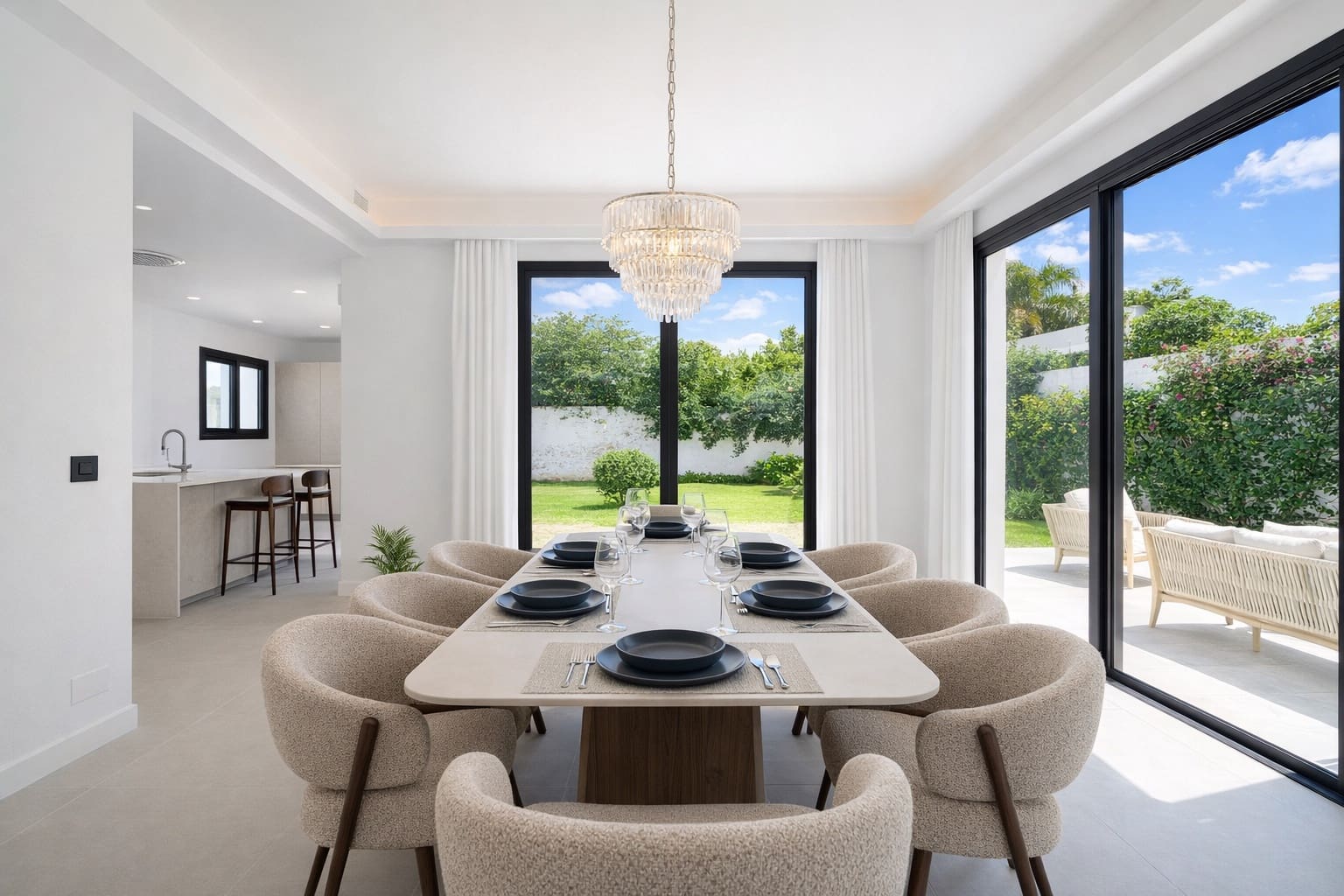 4 makuuhuone Huvila lomavuokrausta paikassa Marbella mukana uima-altaan 
autotalli - 10 000 € (Ref: 10006397)