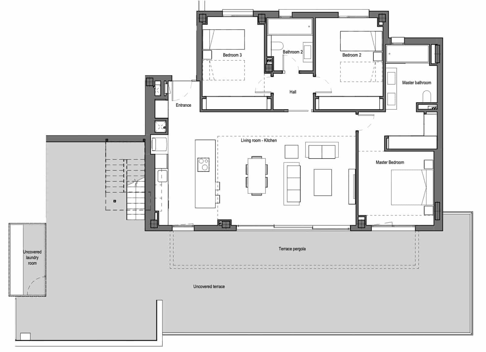 2 sypialnia Penthouse na sprzedaż w Marbella z basenem garażem - 575 000 € (Ref: 10098221)