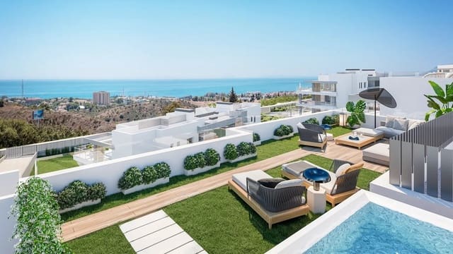 2 slaapkamer Penthouse te koop in Alto de los Monteros, Marbella met zwembad garage - € 575.000 (Ref: 10098221)