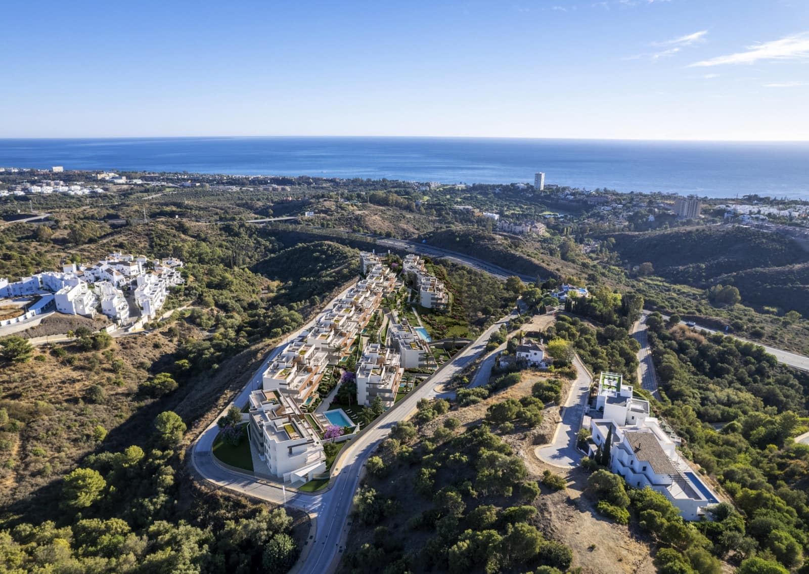 2 sypialnia Penthouse na sprzedaż w Marbella z basenem garażem - 575 000 € (Ref: 10098221)