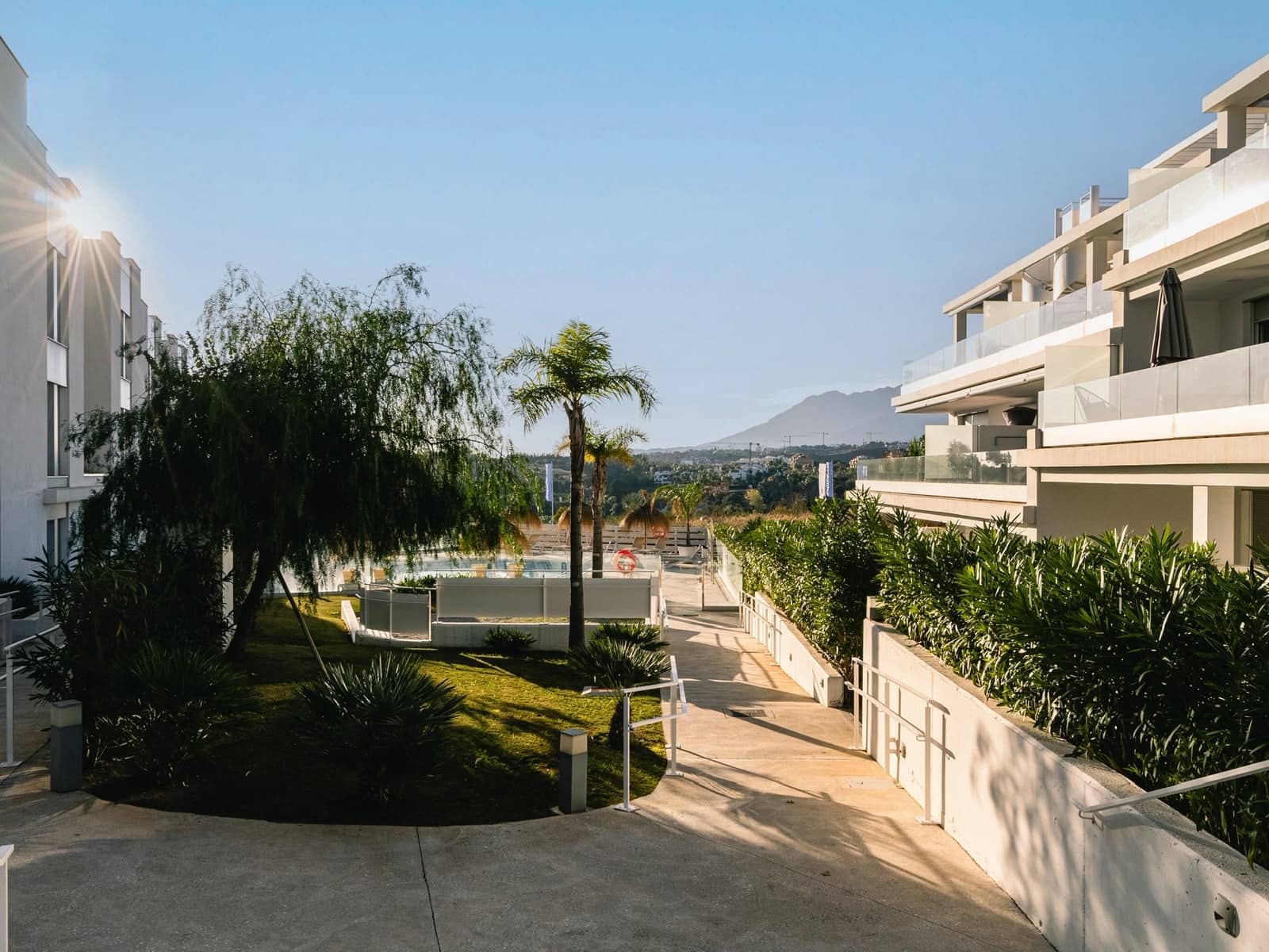 2 Zimmer Apartment zu vermieten in Cancelada mit Pool Garage - 2.500 € (Ref: 10146984)
