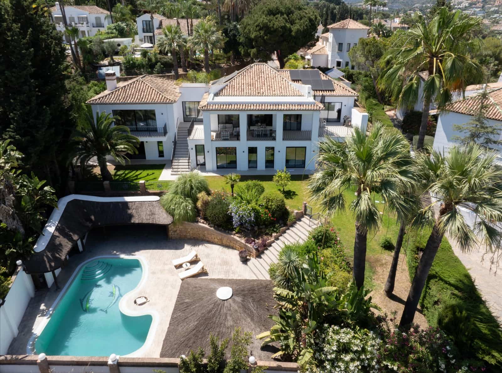 5 sovrum Villa att hyra i Nueva Andalucia med pool garage - 24 000 € (Ref: 10154968)