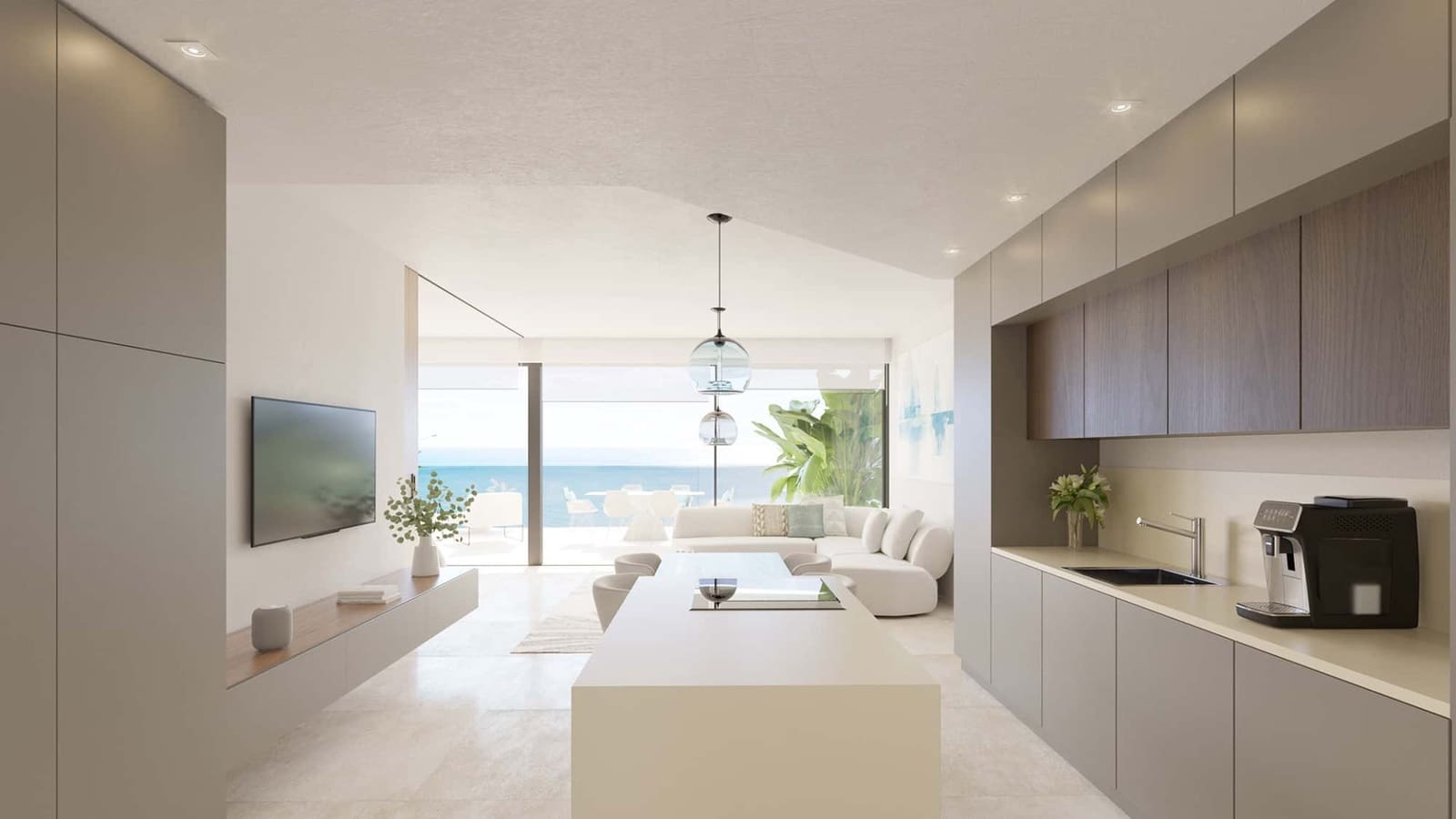 Apartamento de 3 habitaciones en Marbella en venta con piscina garaje - 695.000 € (Ref: 8051399)