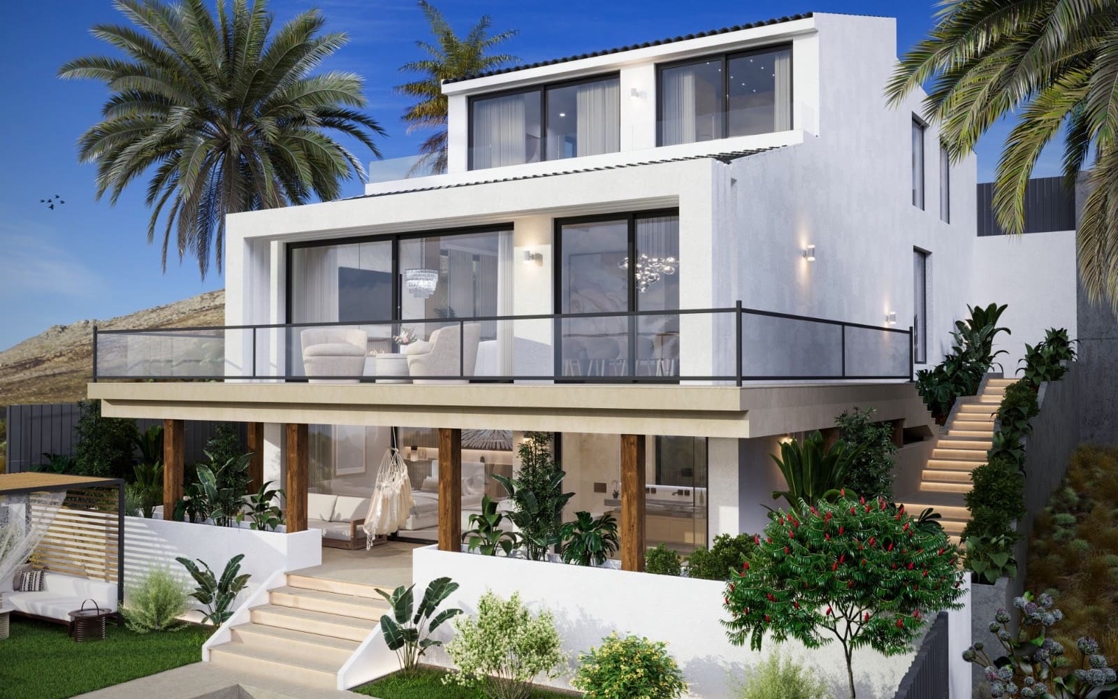 4 sypialnia Willa na sprzedaż w Nueva Andalucia z basenem garażem - 1 100 000 € (Ref: 8489053)