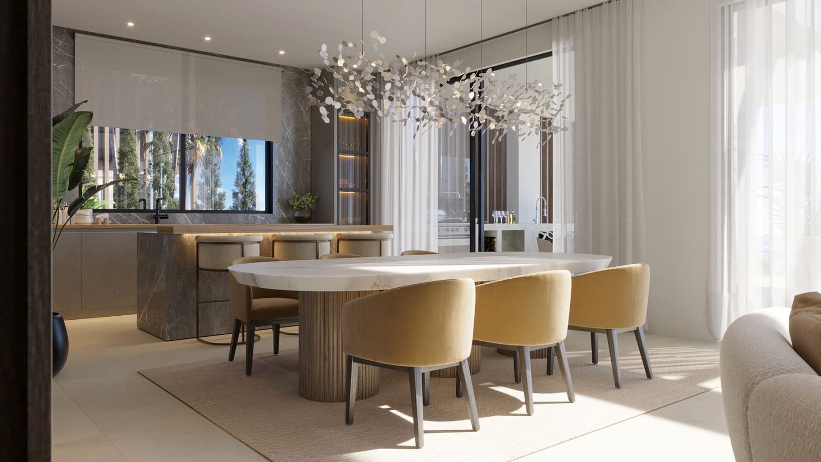 3 chambre Villa/Maison à vendre à Estepona avec piscine garage - 2 500 000 € (Ref: 8985832)