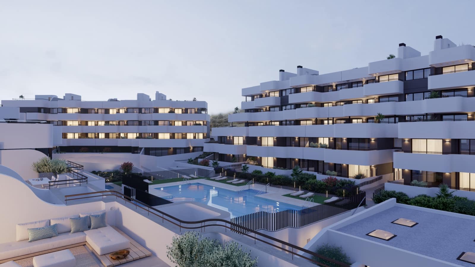 2 Zimmer Apartment zu verkaufen in Estepona mit Pool Garage - 542.000 € (Ref: 8996877)