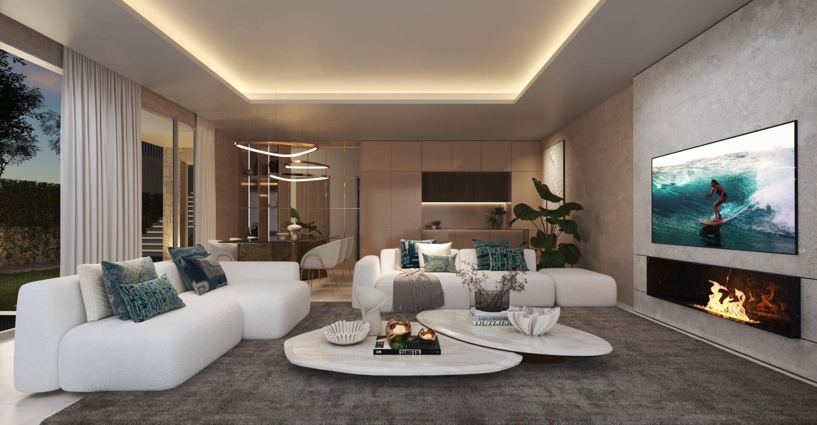 4 soverom Villa til salgs i Mijas Costa med svømmebasseng garasje - € 1 750 000 (Ref: 9020693)