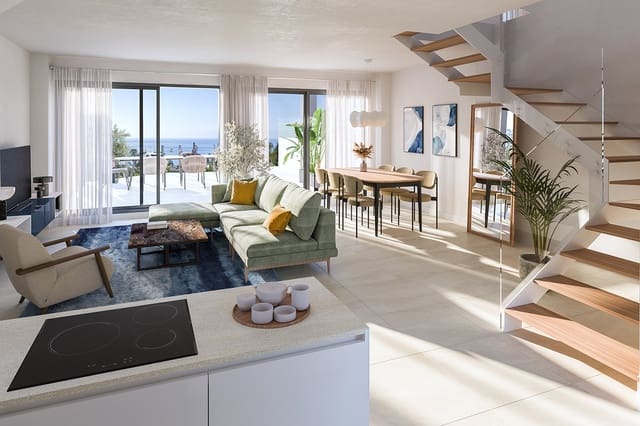 3 sovrum Takvåning till salu i Benalmádena pueblo, Benalmádena med pool garage - 450 000 € (Ref: 9075818)