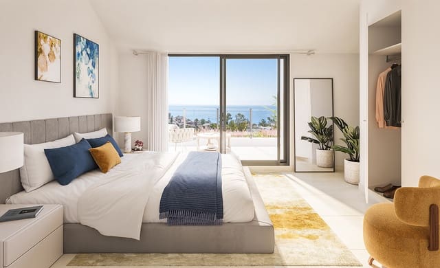 3 soveværelse Penthouse til salg i Benalmádena pueblo, Benalmádena med swimmingpool garage - € 450.000 (Ref: 9075818)