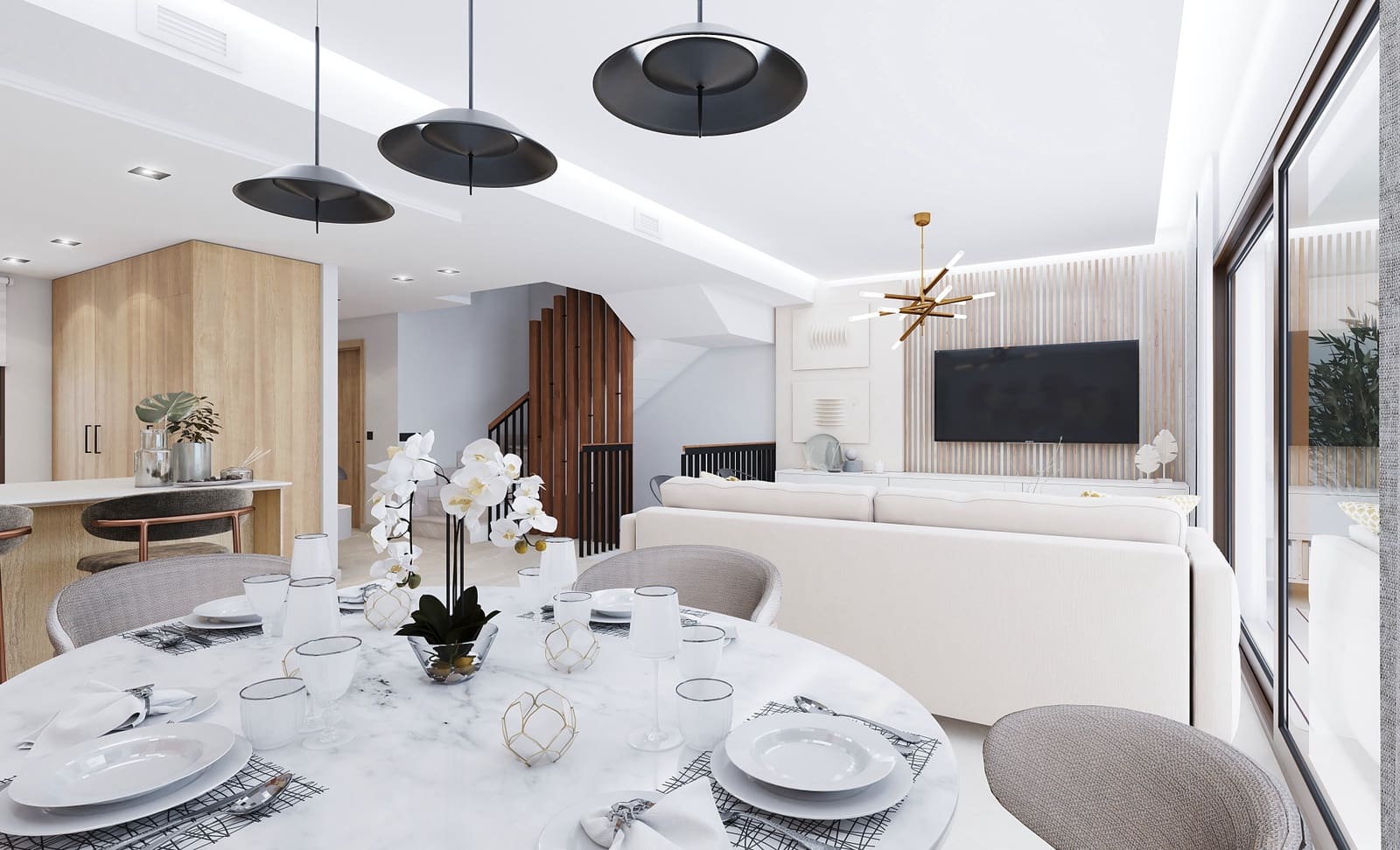 3 soverom Hus til salgs i La Cala de Mijas med svømmebasseng garasje - € 650 000 (Ref: 9085444)