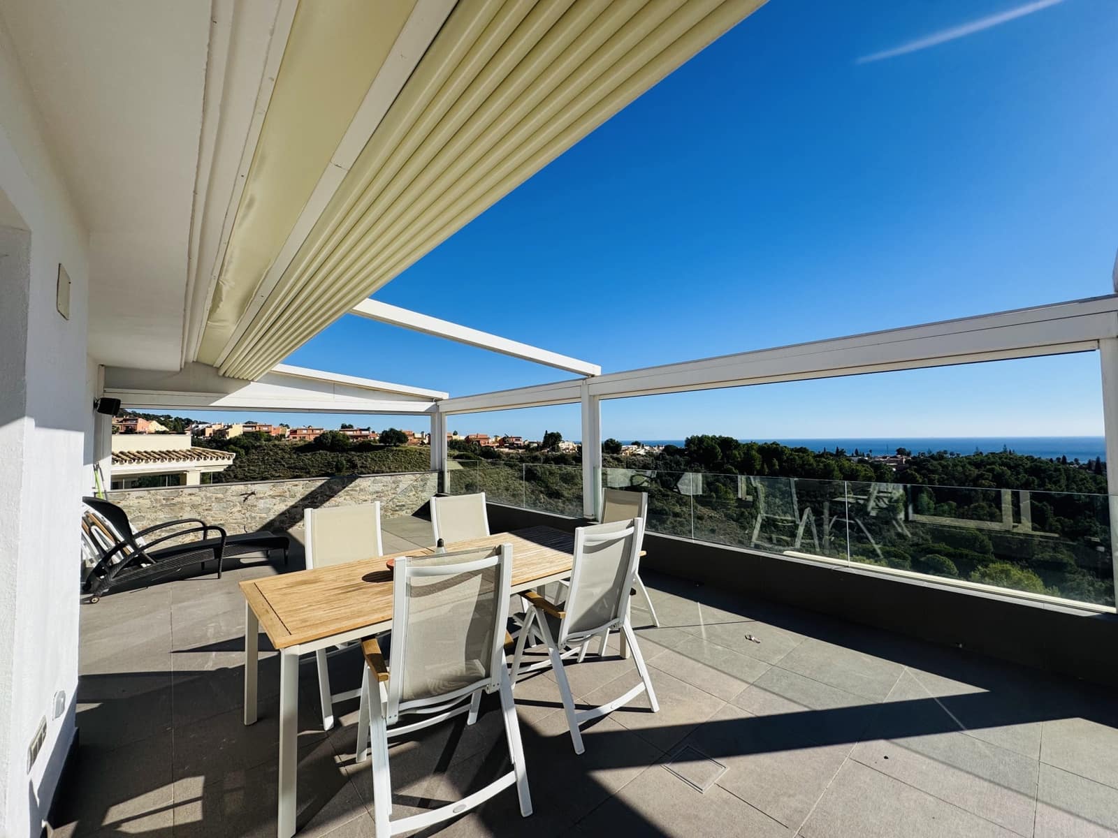 3 slaapkamer Penthouse te huur in Marbella met zwembad garage - € 3.500 (Ref: 9415823)