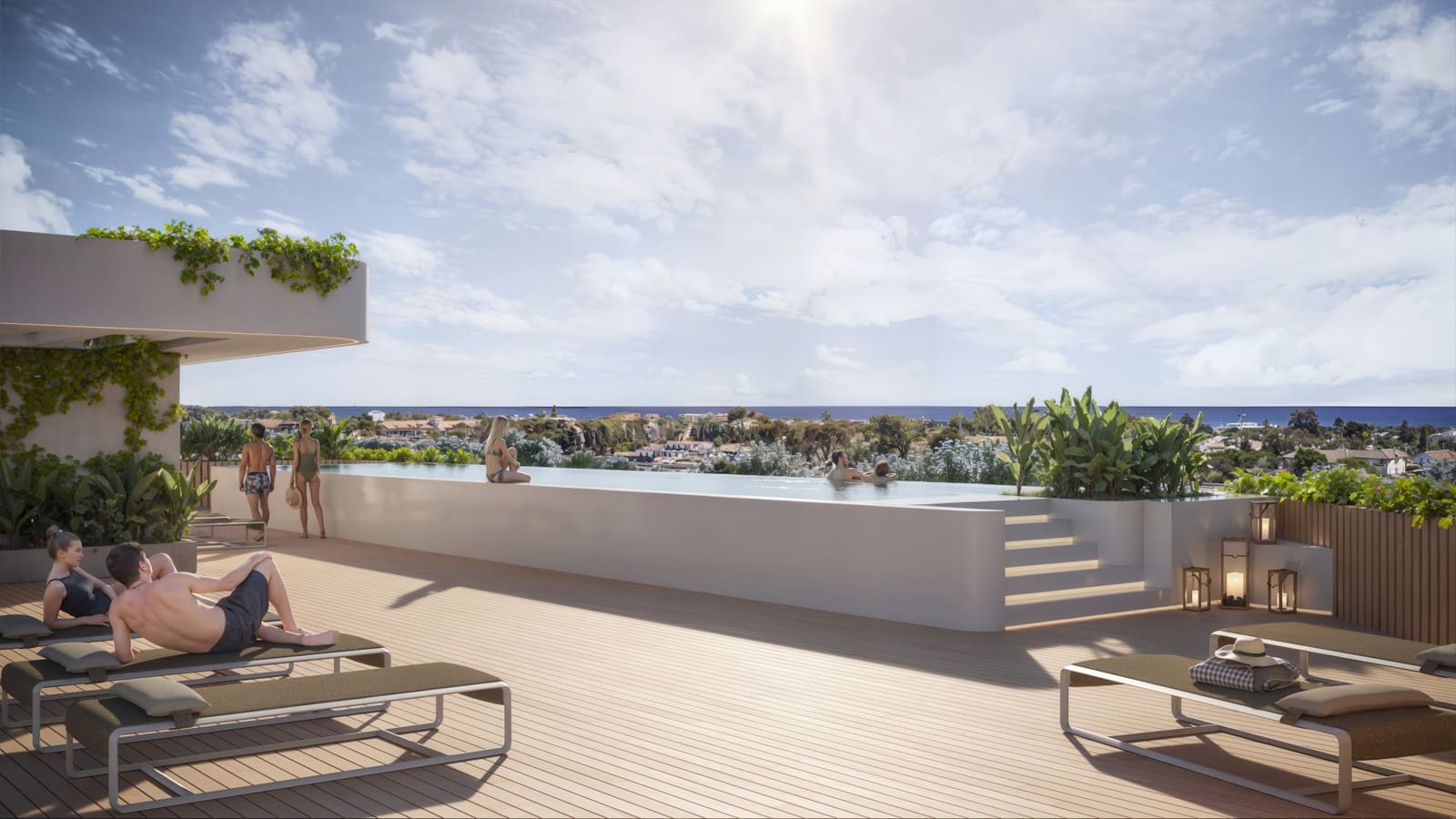 Apartamento de 3 habitaciones en San Pedro de Alcantara en venta con piscina - 890.000 € (Ref: 9677396)