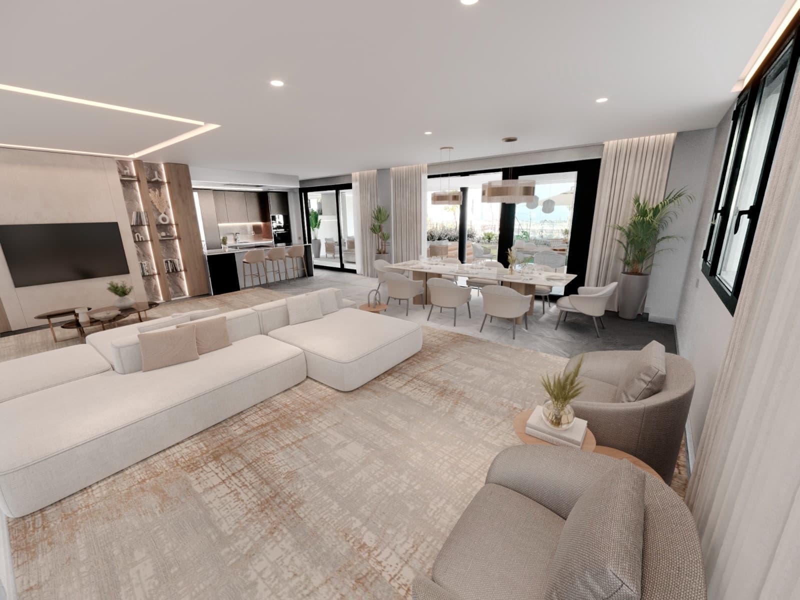 3 soverom Leilighet til salgs i Marbella med svømmebasseng garasje - € 1 500 000 (Ref: 9861819)