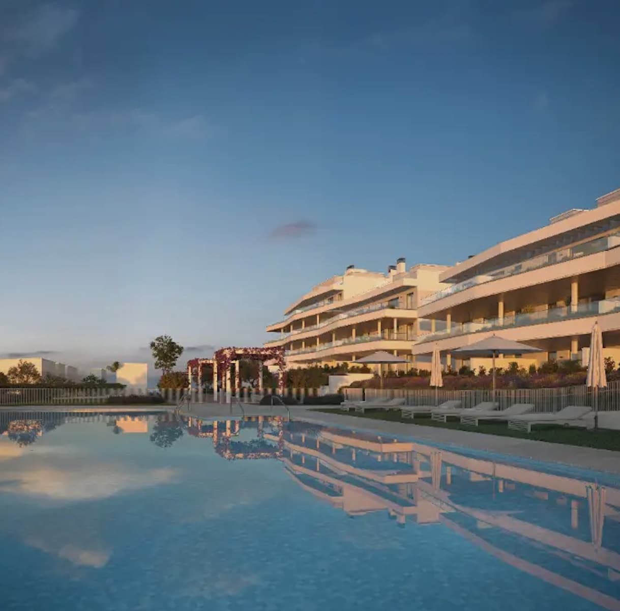 2 soveværelse Lejlighed til salg i New Golden Mile med swimmingpool garage - € 415.000 (Ref: 9888760)