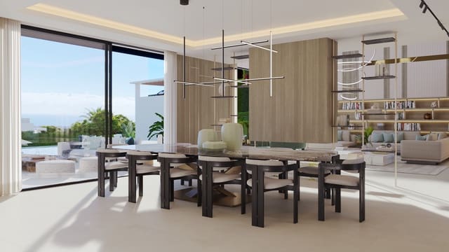4 quarto Moradia para venda em New Golden Mile, Estepona com piscina garagem - 2 900 000 € (Ref: 9947571)