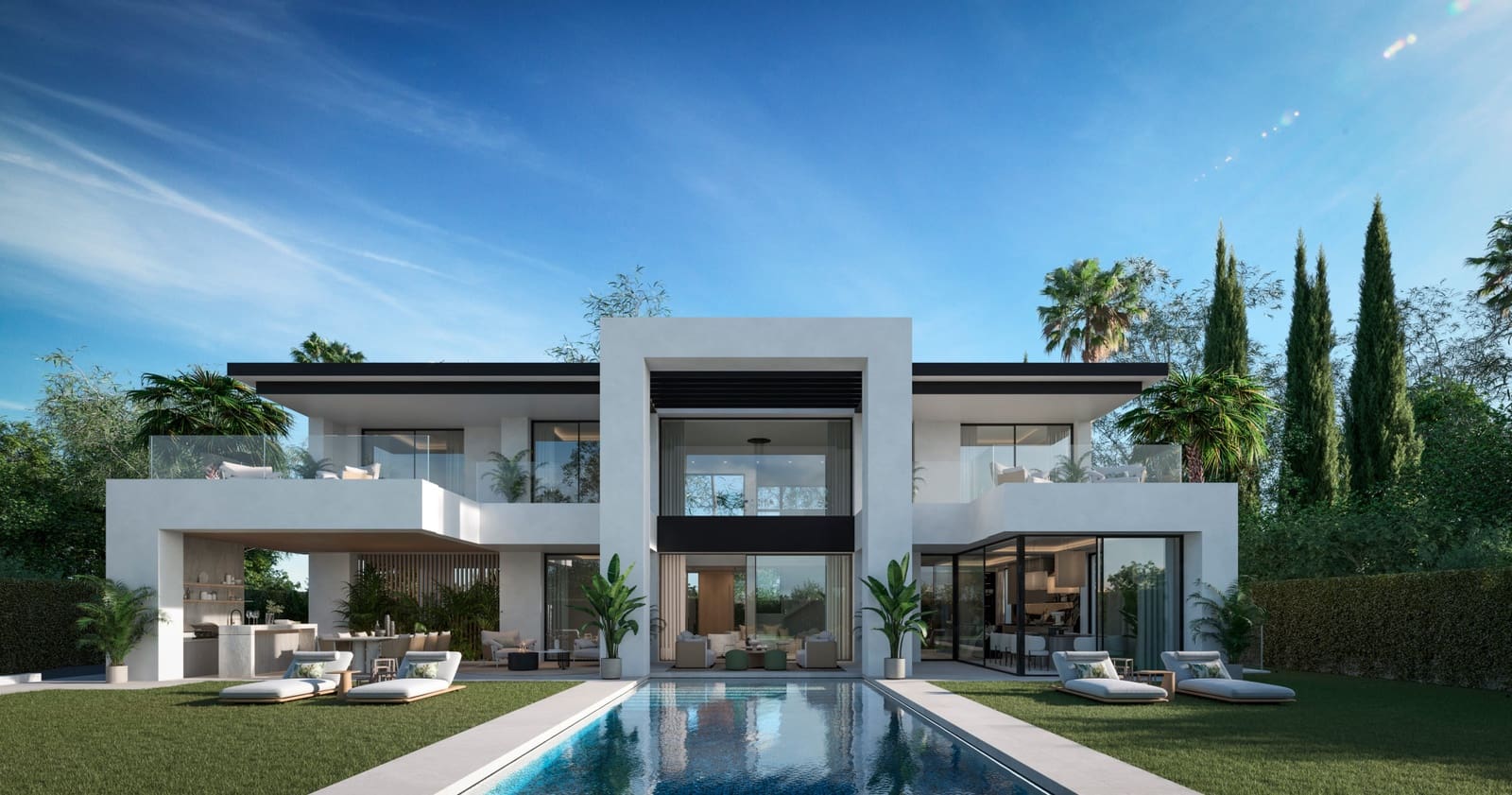4 sypialnia Willa na sprzedaż w Bel-Air z garażem - 2 400 000 € (Ref: 9978553)