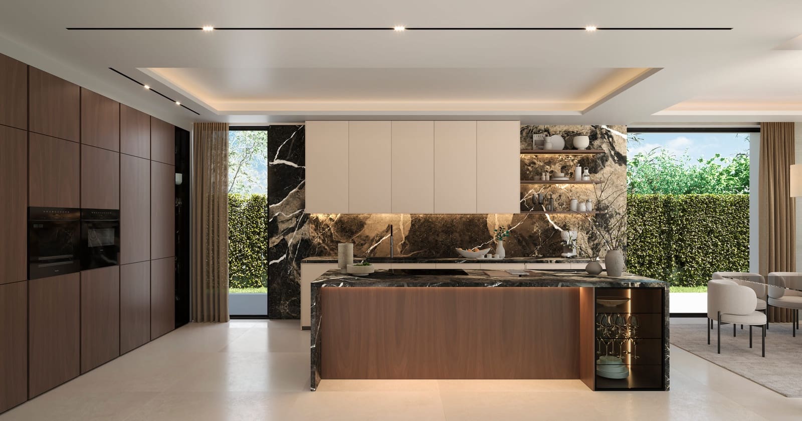 4 sypialnia Willa na sprzedaż w Bel-Air z garażem - 2 400 000 € (Ref: 9978553)