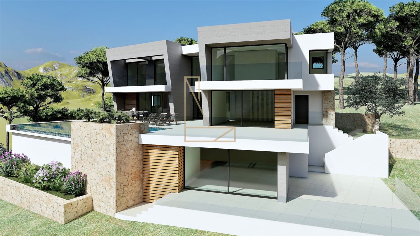 3 slaapkamer Villa te koop in Cumbre del Sol met zwembad garage - € 2.421.000 (Ref: 7670609)