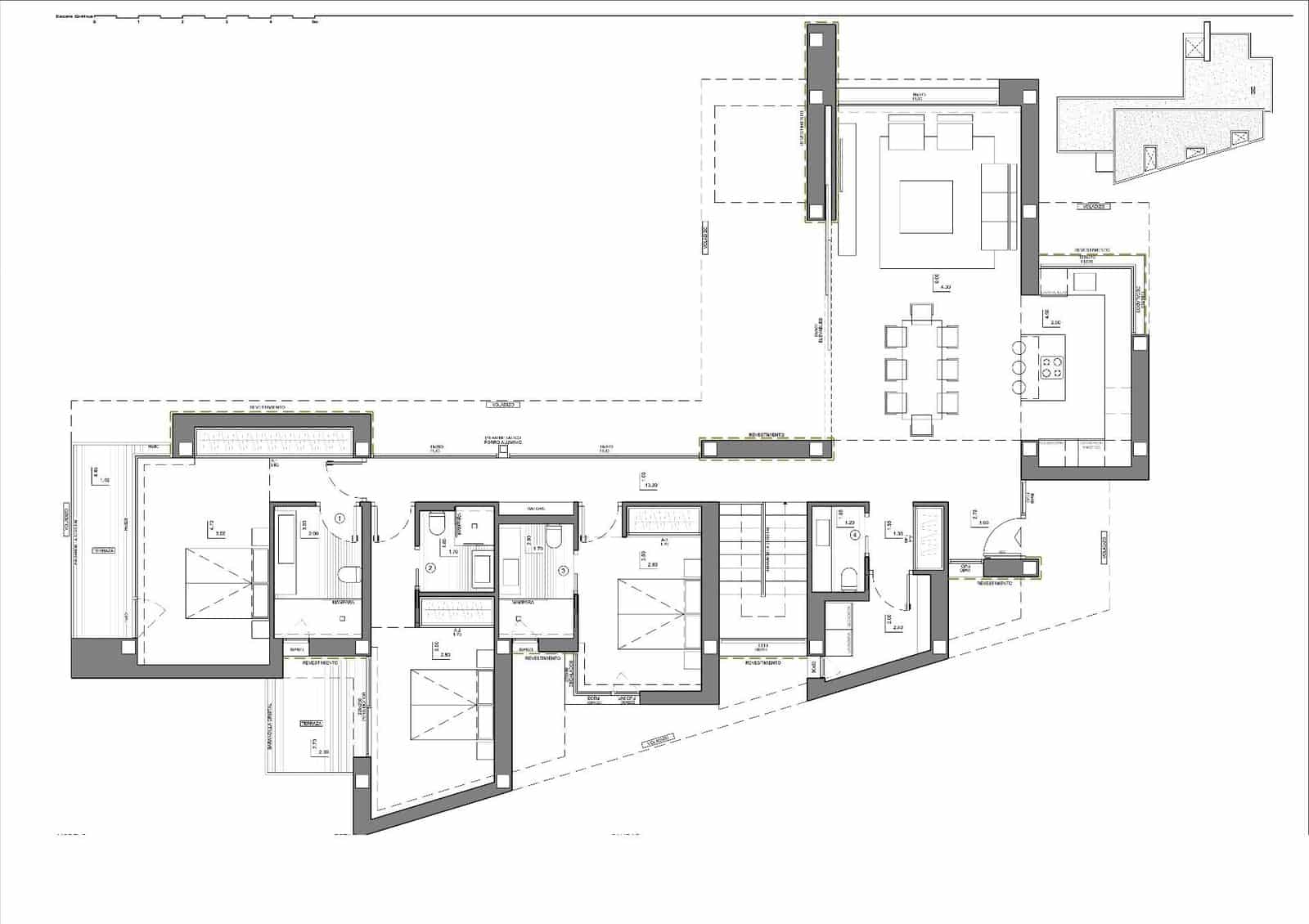 3 soverom Villa til salgs i Cumbre del Sol med svømmebasseng garasje - € 1 871 000 (Ref: 7670619)