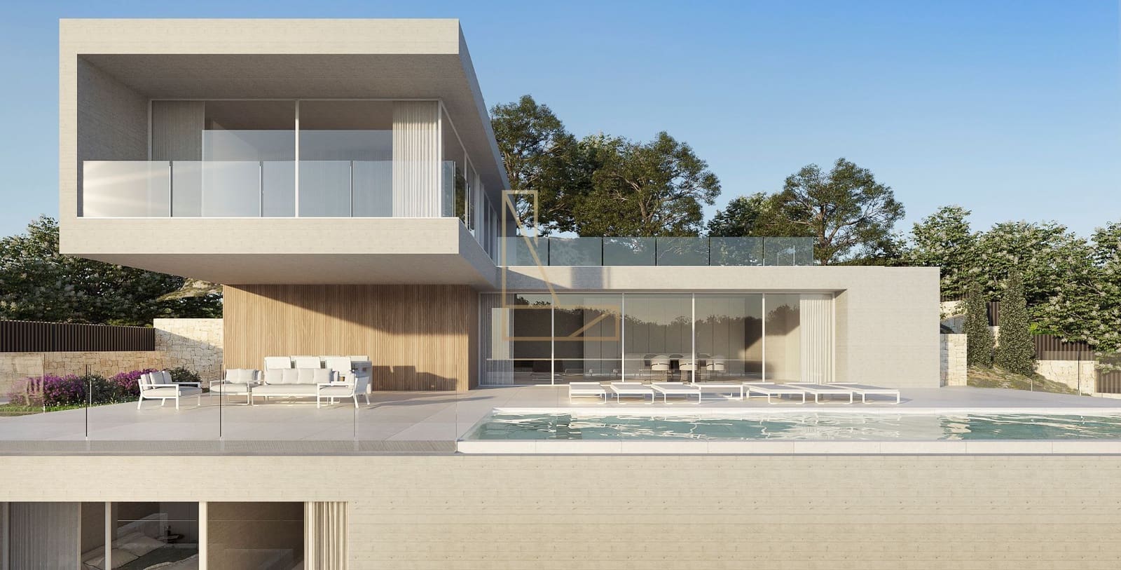 4 soverom Villa til salgs i Benissa med svømmebasseng garasje - € 2 750 000 (Ref: 7670633)