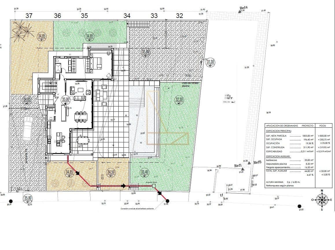 4 bedroom Villa for sale in Moraira with pool garage - € 1,775,000 (Ref: 8056345)