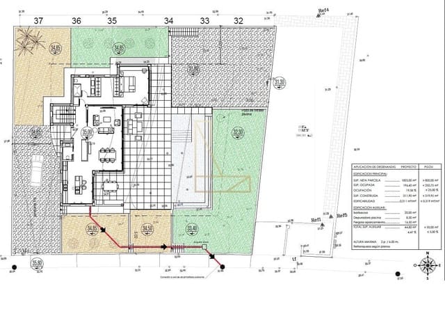 4 bedroom Villa for sale in Moraira, Teulada-Moraira with pool garage - € 1,775,000 (Ref: 8056345)