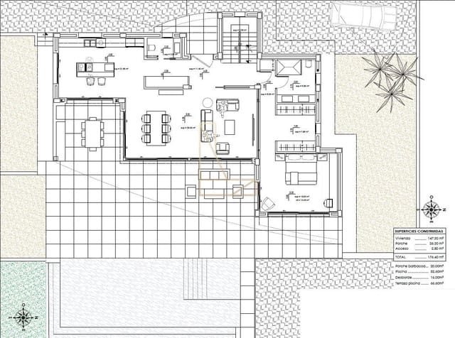 4 bedroom Villa for sale in Moraira, Teulada-Moraira with pool garage - € 1,775,000 (Ref: 8056345)