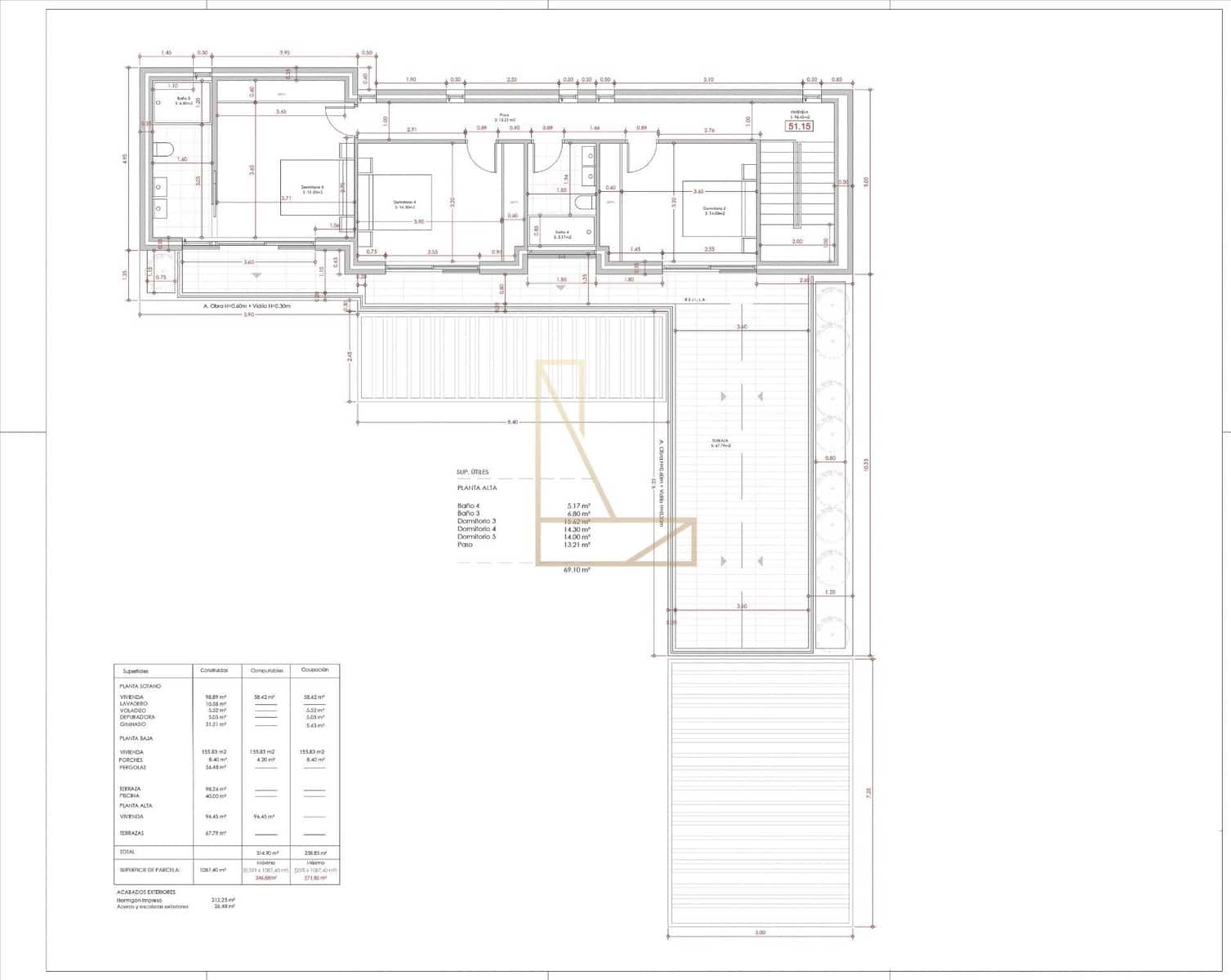 5 soverom Villa til salgs i Moraira med svømmebasseng garasje - € 2 100 000 (Ref: 8176699)