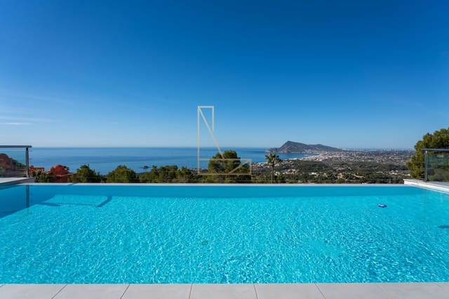 5 sypialnia Willa na sprzedaż w Altea la Vella, Altea z basenem garażem - 3 500 000 € (Ref: 8274161)