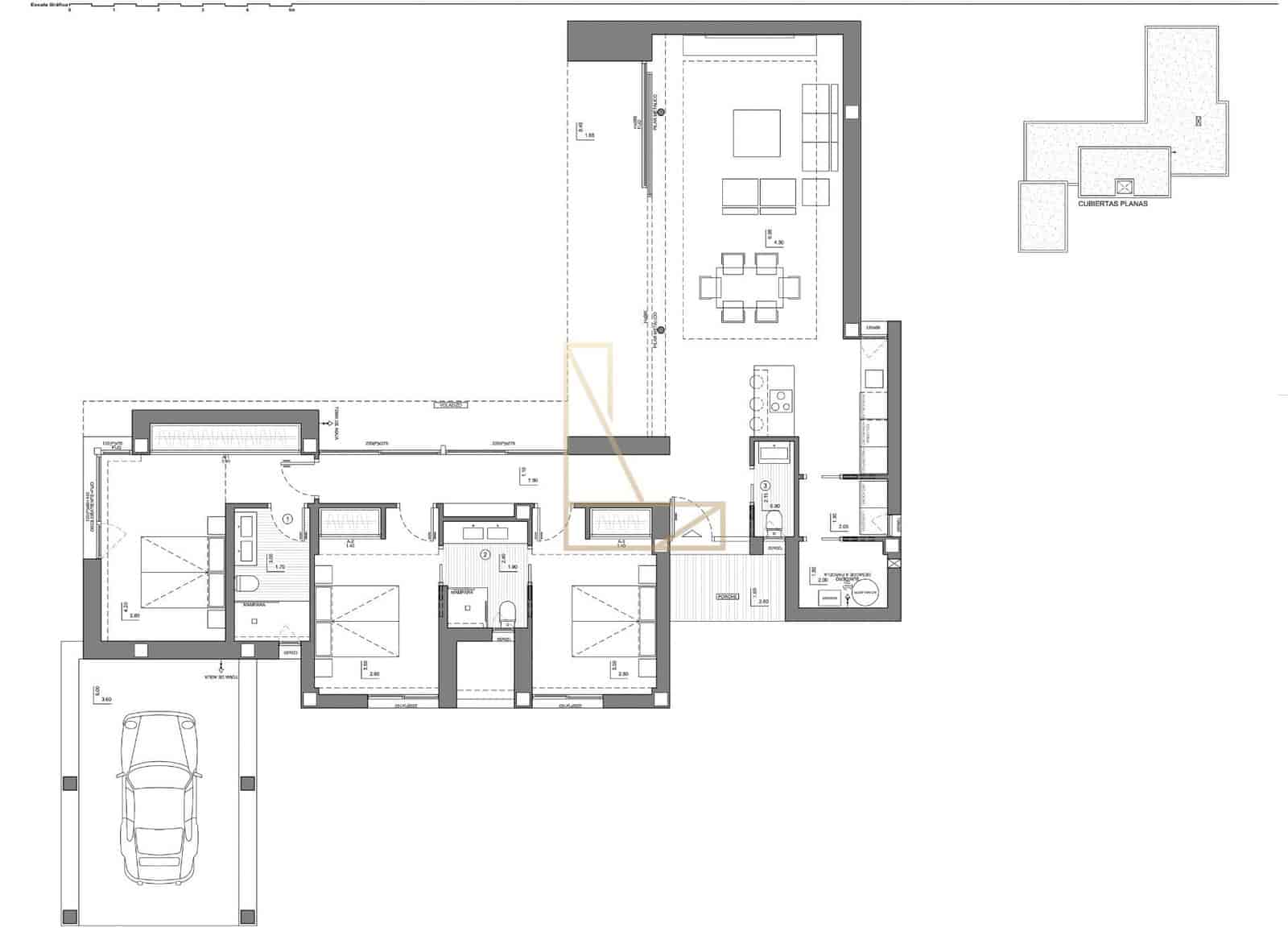 3 sovrum Villa till salu i Cumbre del Sol med pool garage - 1 175 000 € (Ref: 8529258)