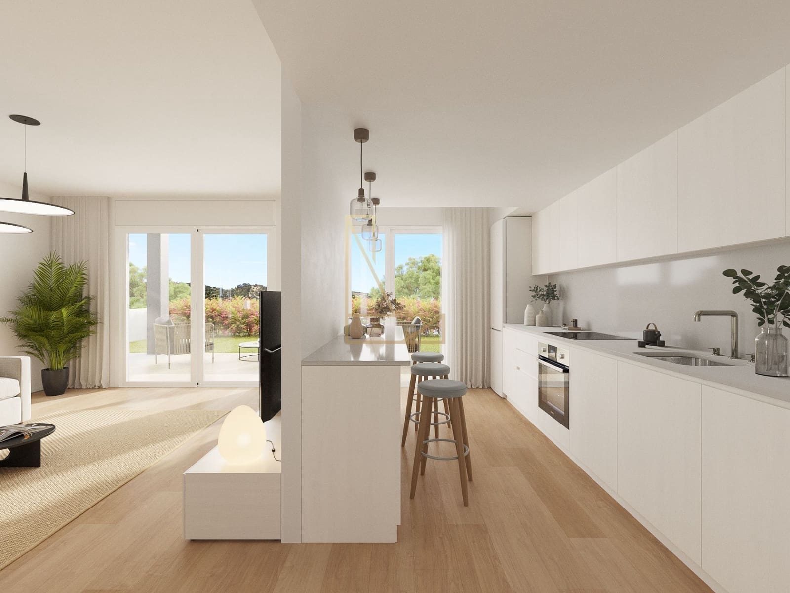 4 soveværelse Semi-Rækkehus til salg i Finestrat med swimmingpool garage - € 435.000 (Ref: 8529259)