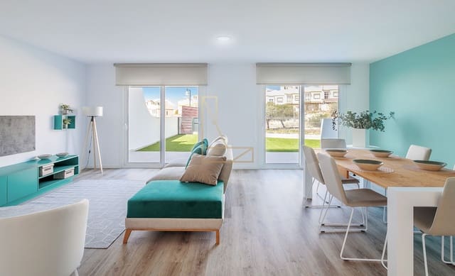 4 chambre Villa/Maison Semi-Mitoyenne à vendre à Finestrat avec piscine garage - 435 000 € (Ref: 8529259)