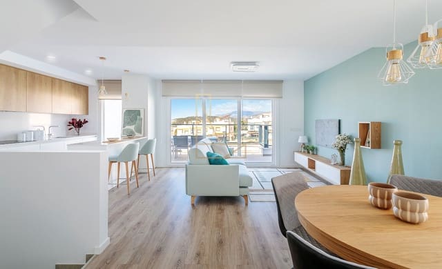 4 chambre Villa/Maison Semi-Mitoyenne à vendre à Finestrat avec piscine garage - 435 000 € (Ref: 8529259)