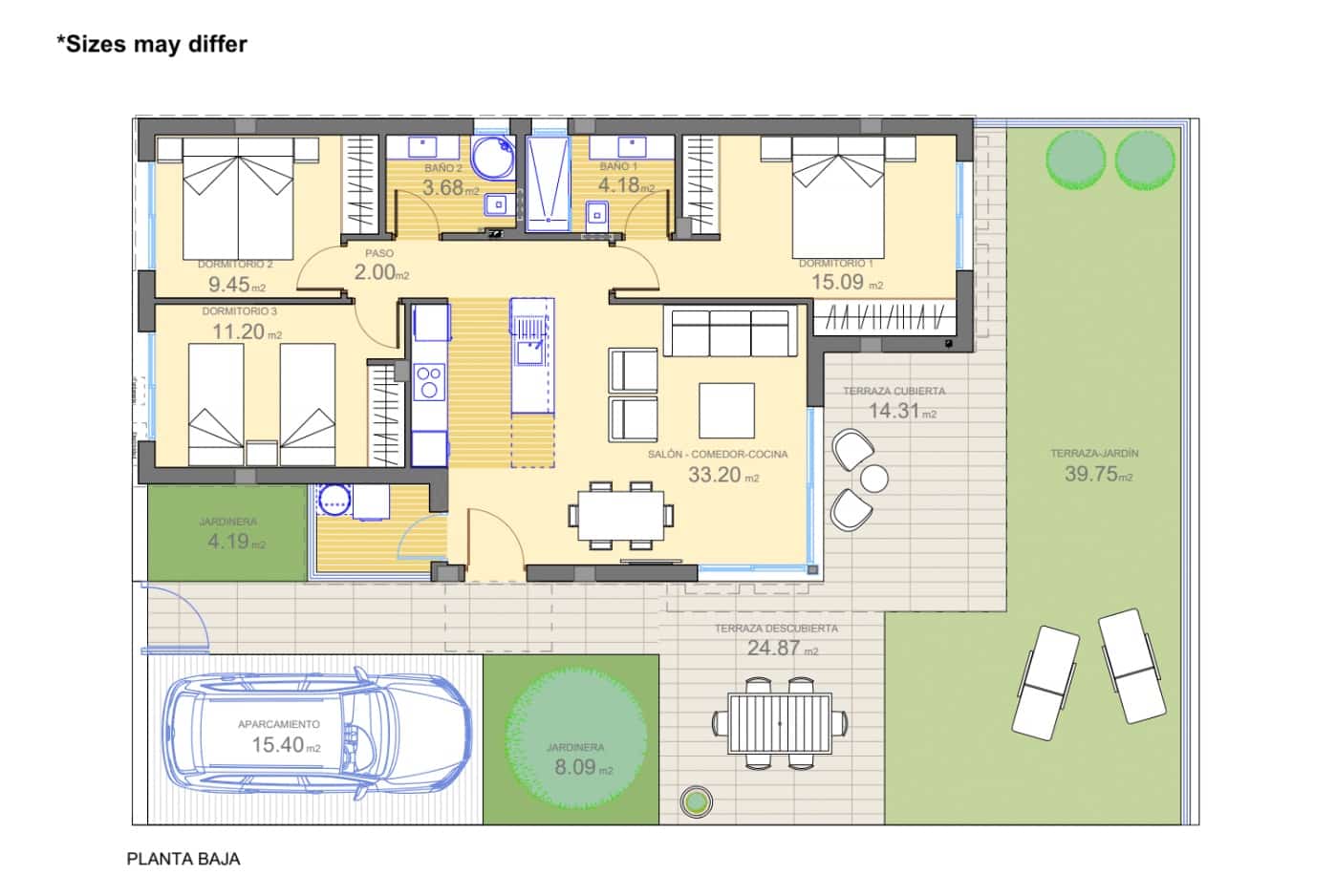 3 quarto Moradia para venda em Polop com piscina garagem - 395 000 € (Ref: 8538180)