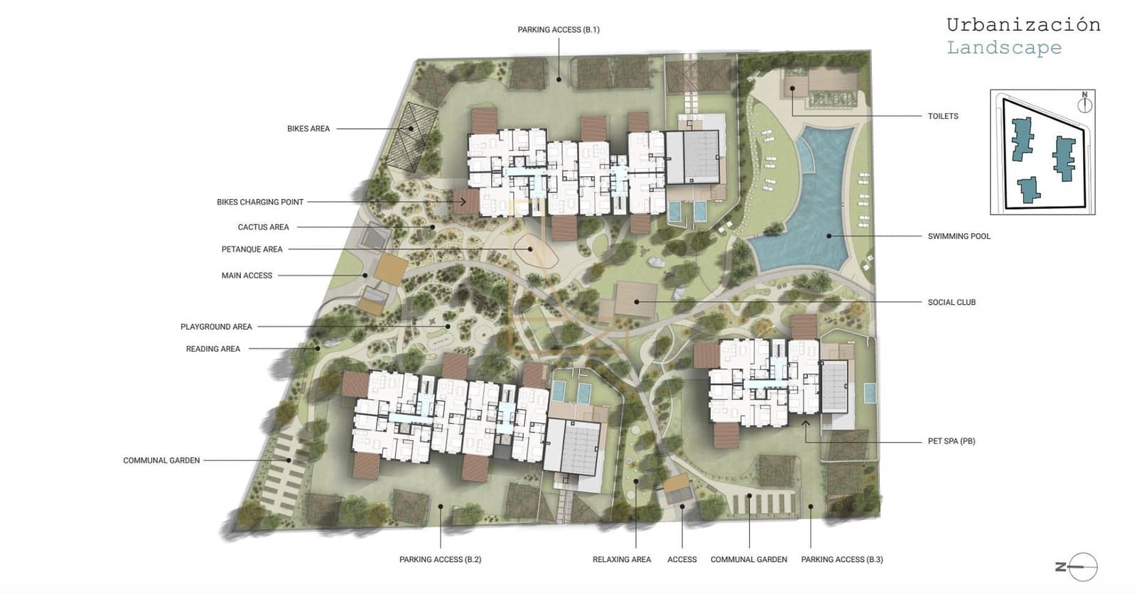 2 soverom Leilighet til salgs i El Vergel / Verger med svømmebasseng garasje - € 316 000 (Ref: 8629958)