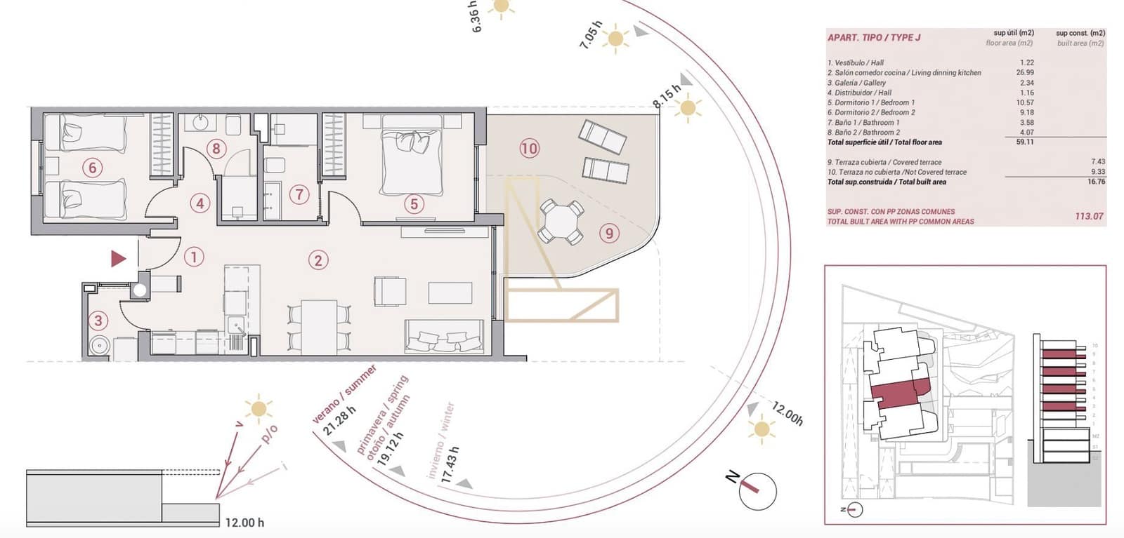 2 Zimmer Apartment zu verkaufen in Calpe / Calp mit Pool Garage - 479.000 € (Ref: 8638239)