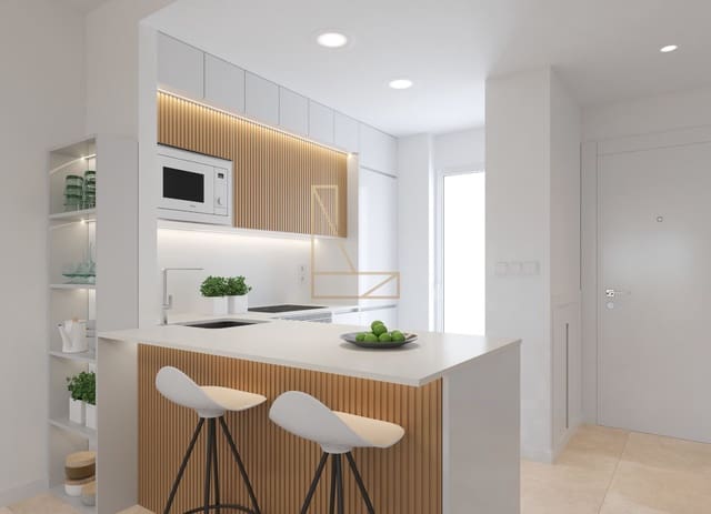 2 Zimmer Apartment zu verkaufen in Calpe / Calp mit Pool Garage - 479.000 € (Ref: 8638239)