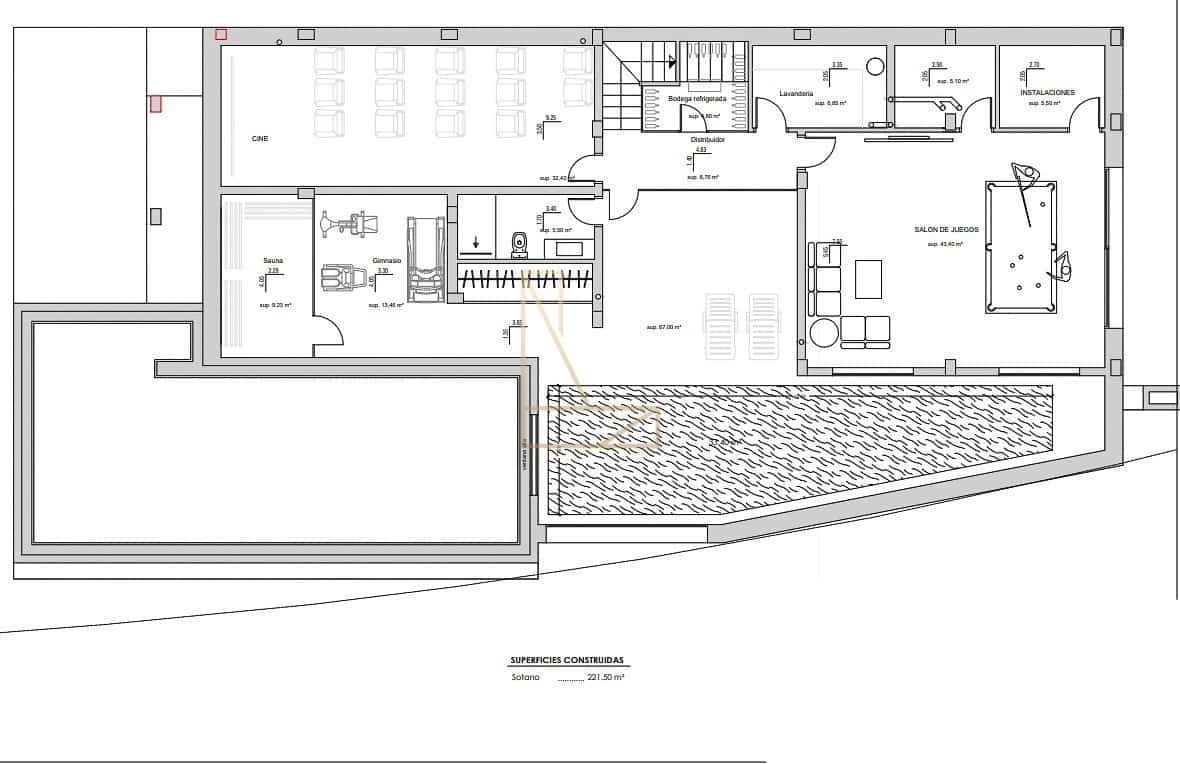 4 sovrum Villa till salu i Benissa med pool garage - 3 195 000 € (Ref: 8786052)