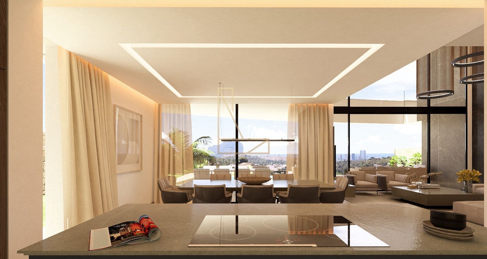 4 quarto Moradia para venda em Calpe / Calp com piscina garagem - 2 100 000 € (Ref: 8786054)