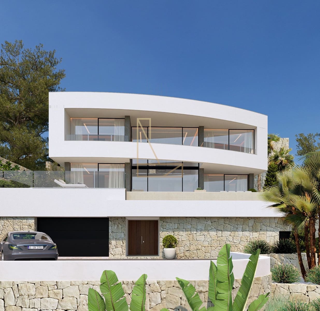 4 quarto Moradia para venda em Calpe / Calp com piscina garagem - 2 100 000 € (Ref: 8786054)