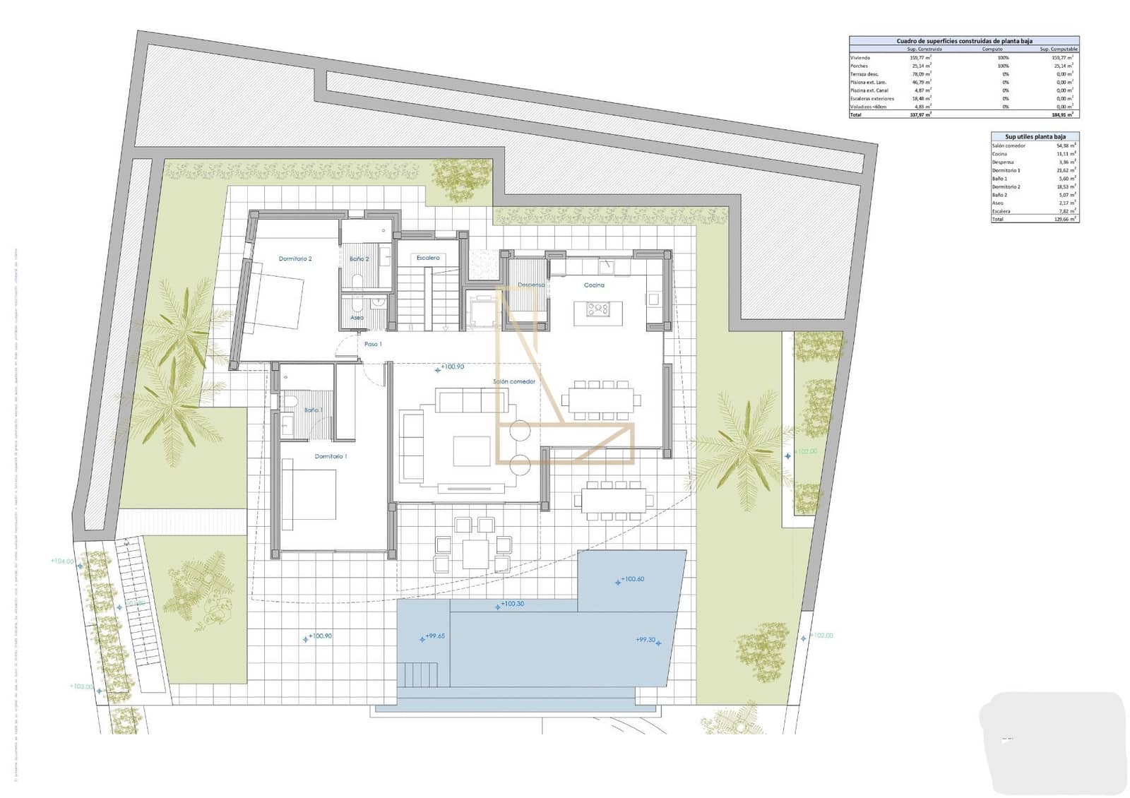 4 quarto Moradia para venda em Calpe / Calp com piscina garagem - 2 100 000 € (Ref: 8786054)