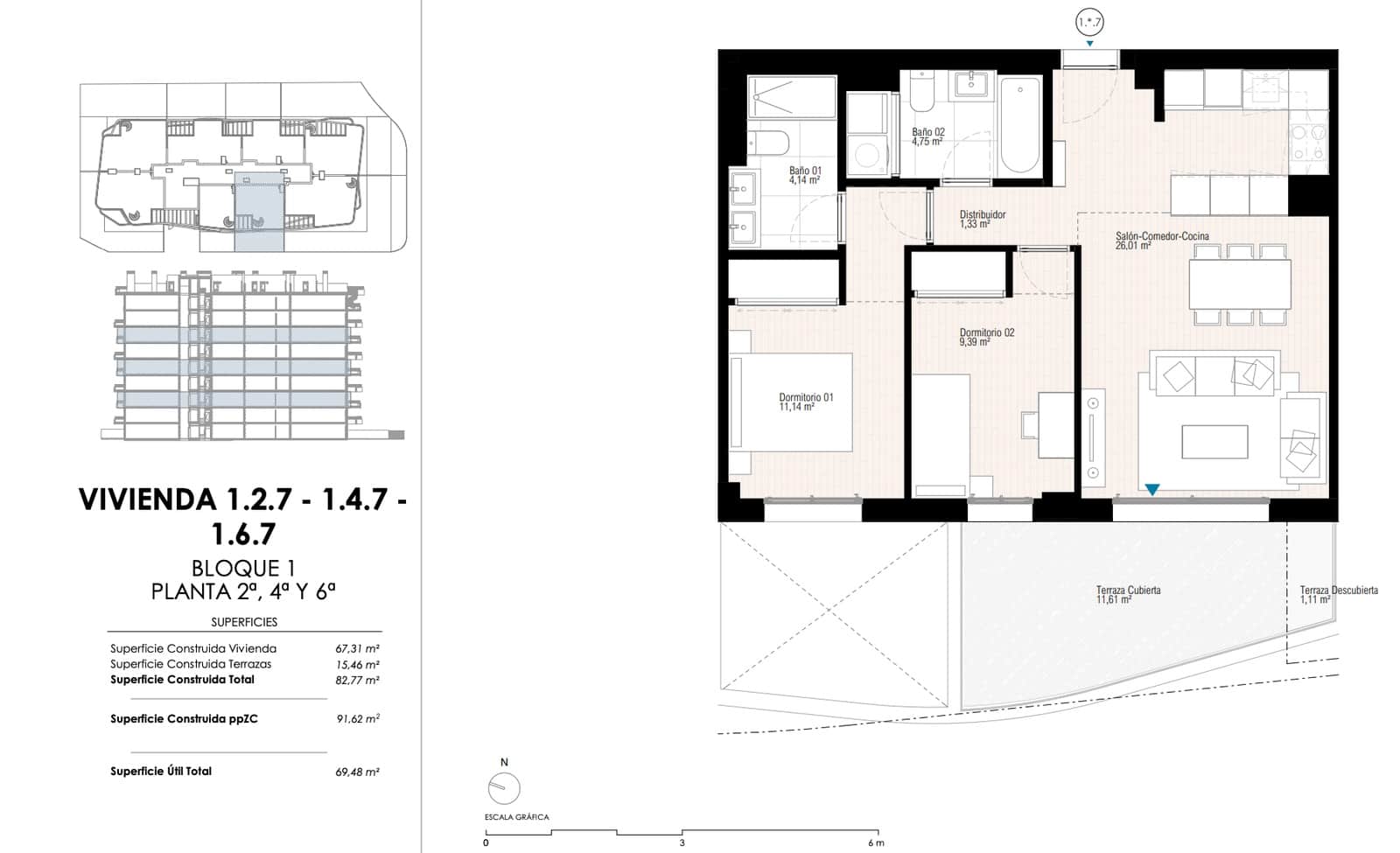 2 slaapkamer Appartement te koop in La Villajoyosa / Vila Joiosa met zwembad garage - € 376.000 (Ref: 8821714)