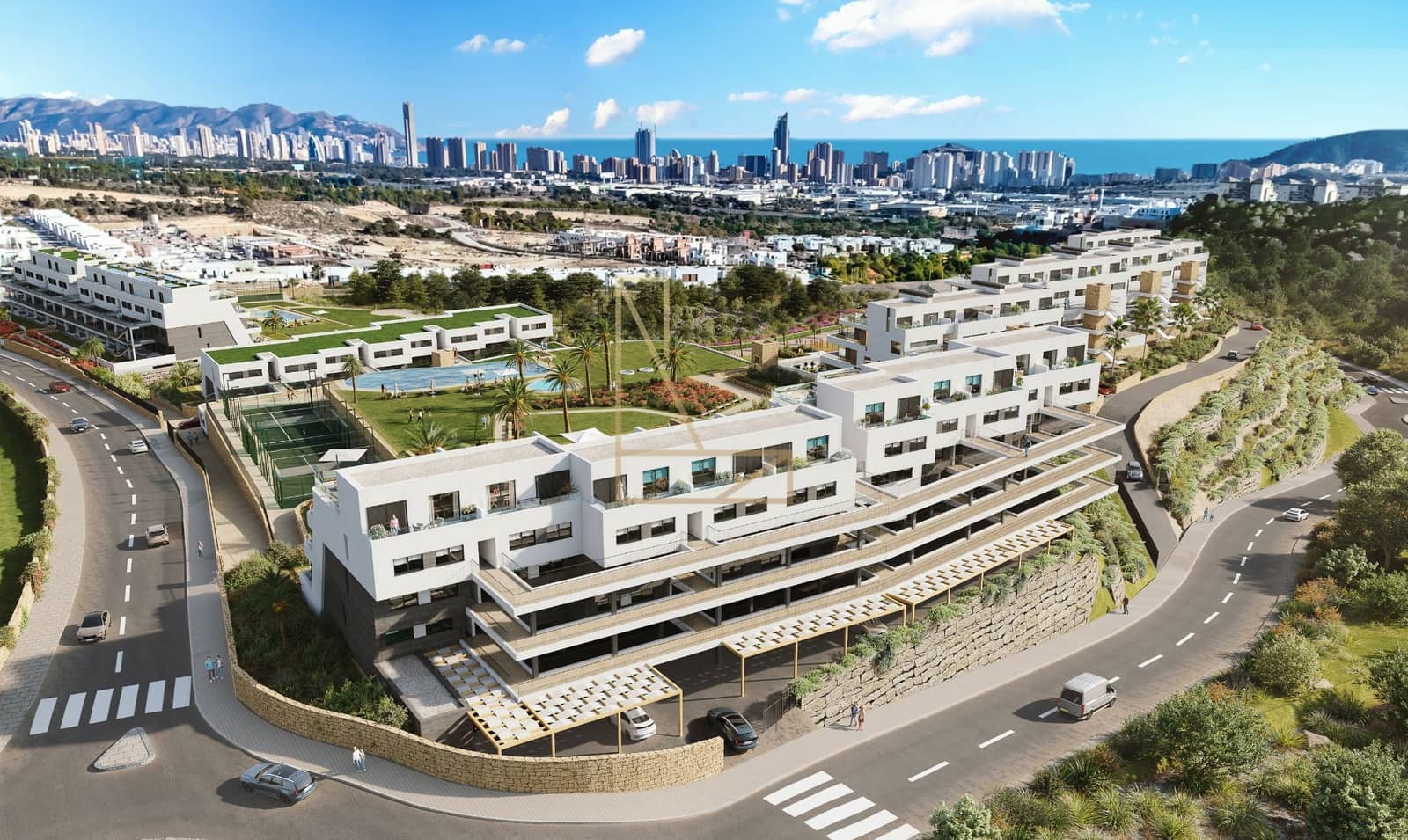 2 bedroom Apartment for sale in Finestrat with pool garage - € 370,000 (Ref: 8840727)