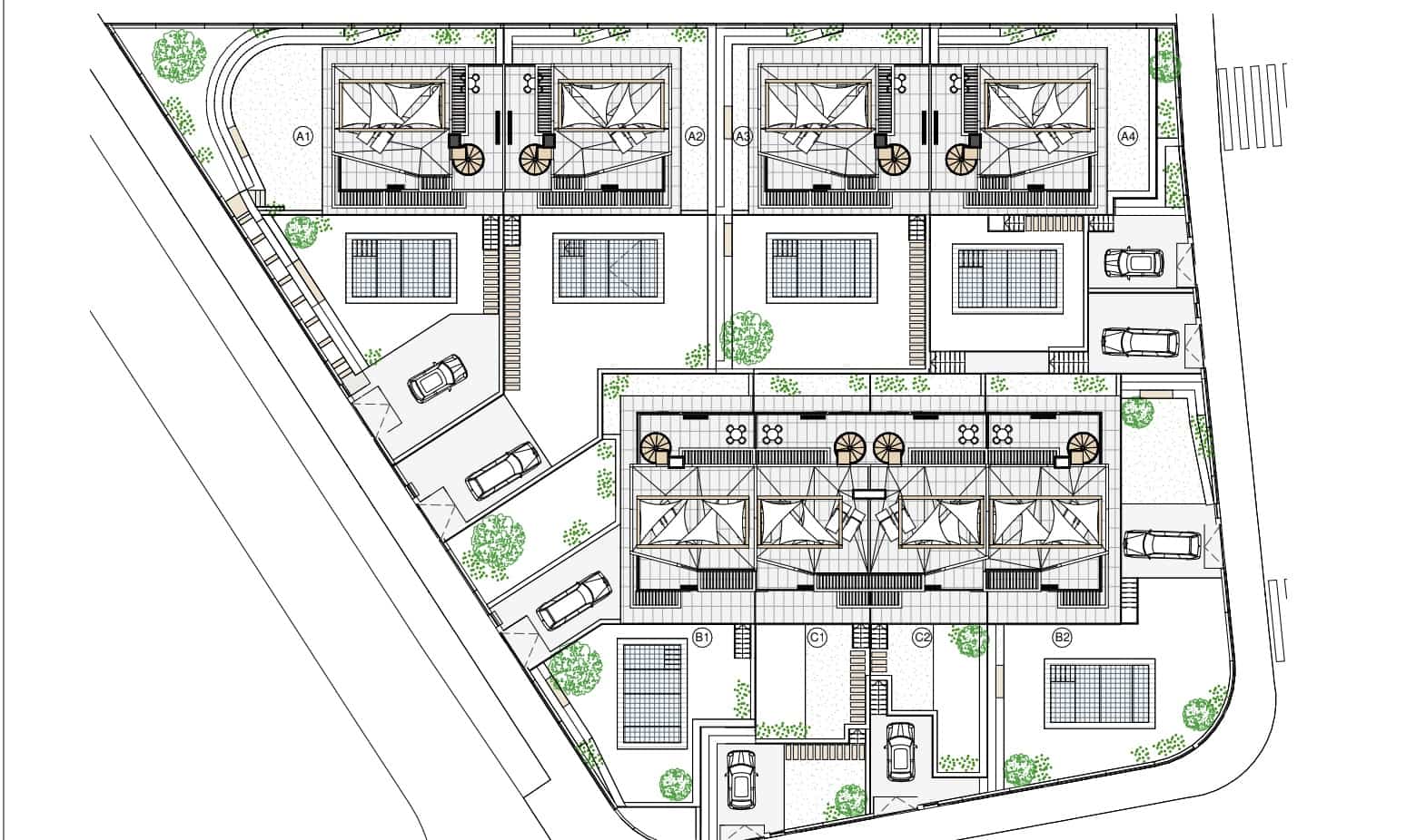 3 camera da letto Villetta Bifamiliare in vendita in Polop con garage - 488.125 € (Rif: 8840729)