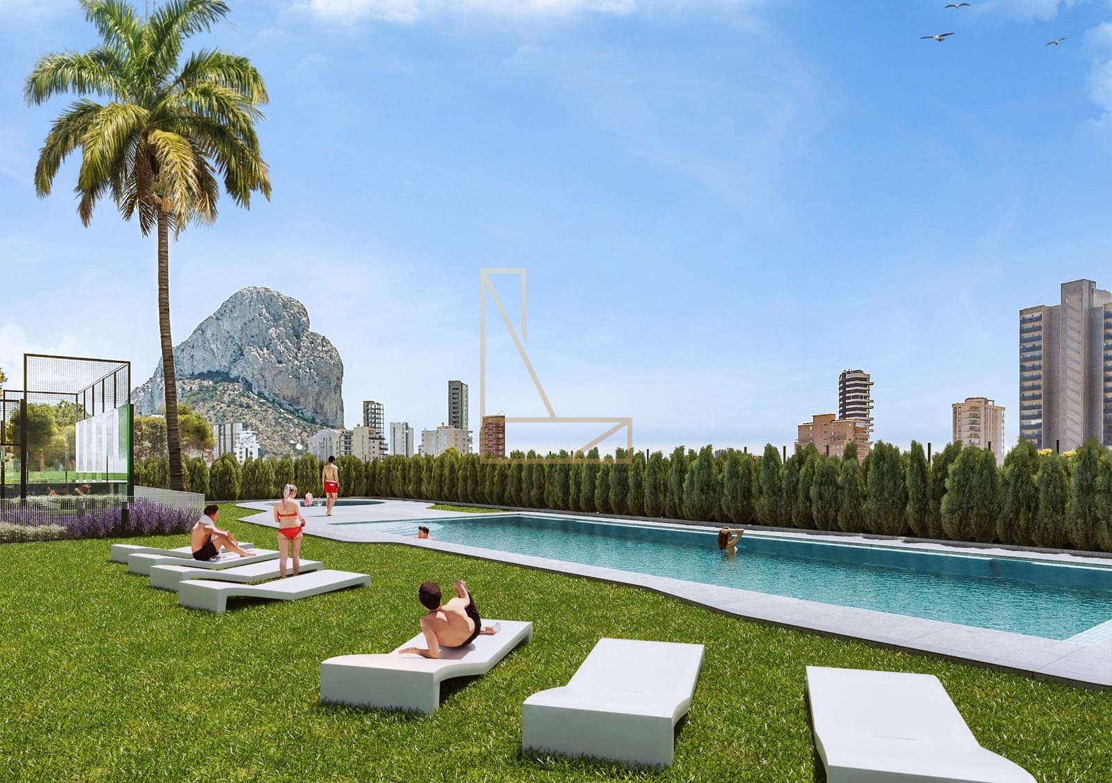 3 quarto Apartamento para venda em Calpe / Calp com piscina garagem - 580 000 € (Ref: 8847158)