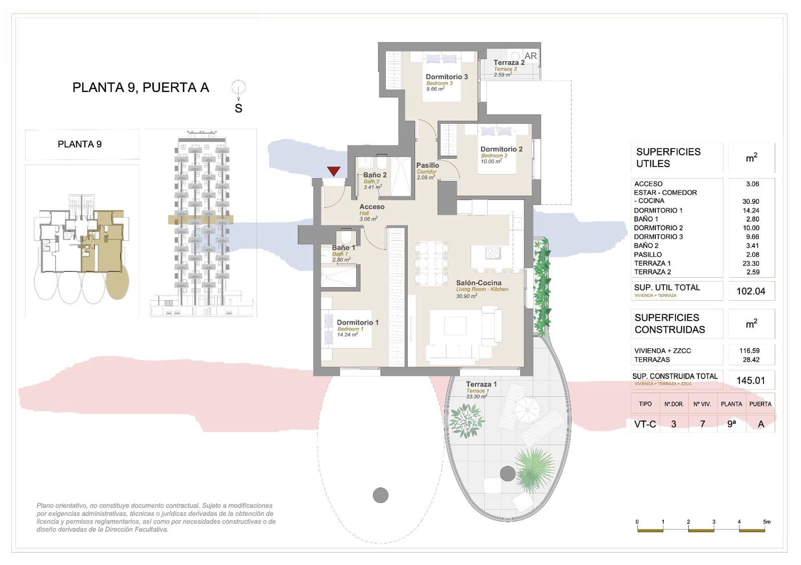 3 quarto Apartamento para venda em Calpe / Calp com piscina garagem - 580 000 € (Ref: 8847158)