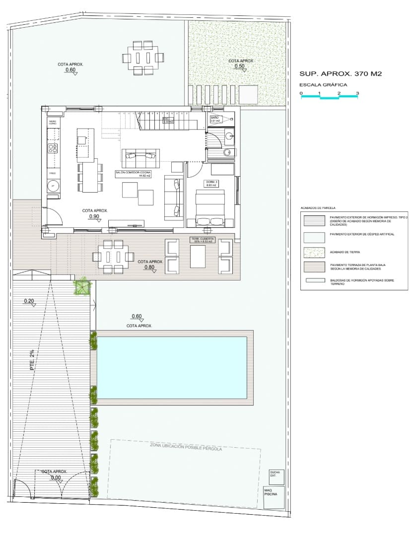 3 bedroom Villa for sale in Finestrat with pool garage - € 588,000 (Ref: 8926082)