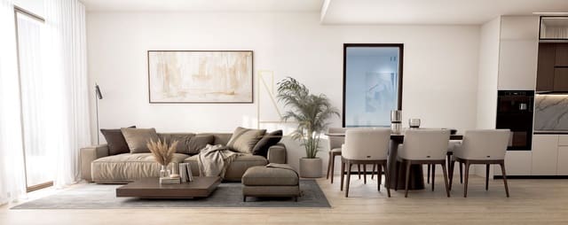 2 makuuhuone Huoneisto myytävänä paikassa Finestrat mukana uima-altaan 
autotalli - 279 900 € (Ref: 8990389)