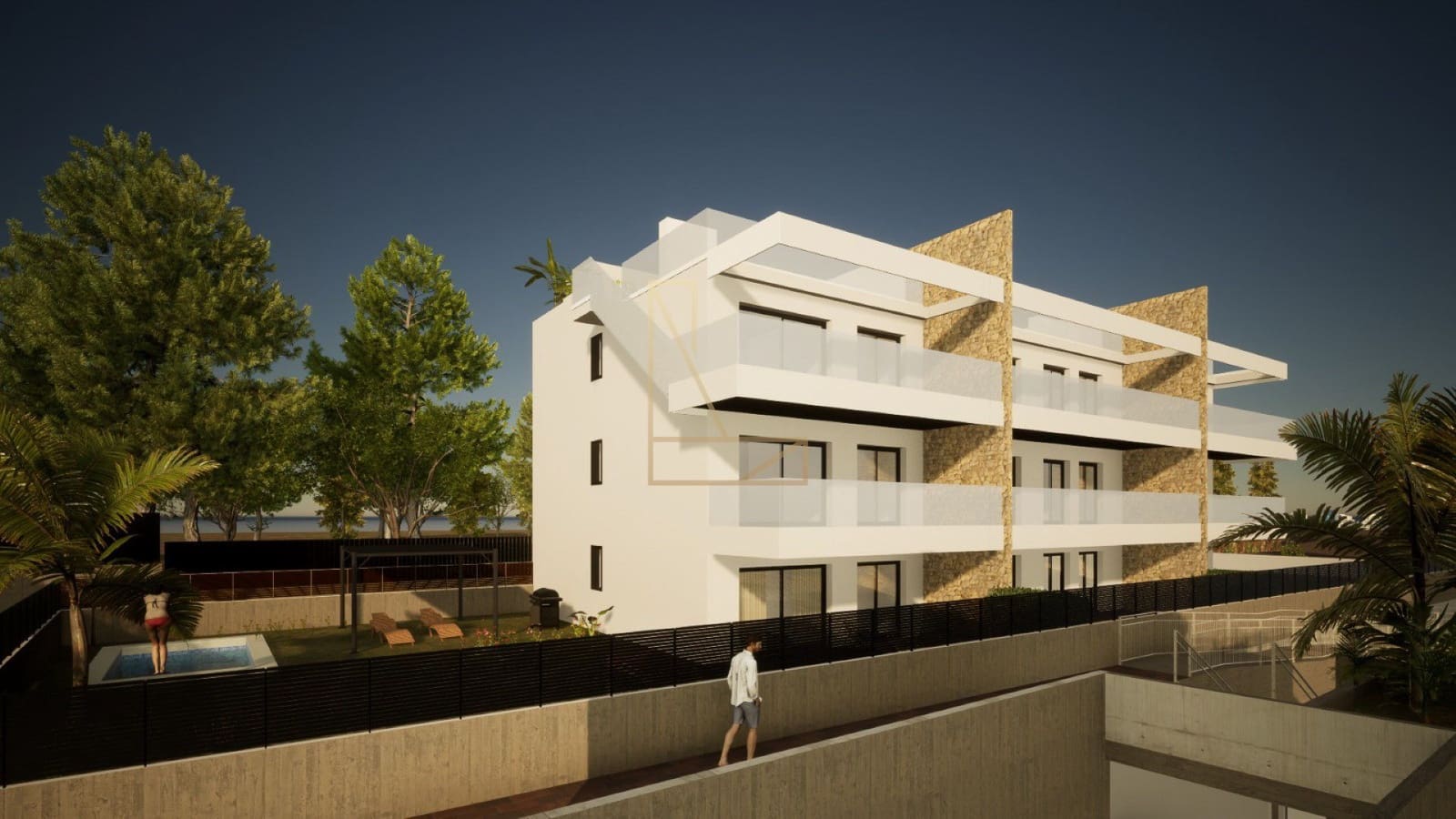 2 Zimmer Apartment zu verkaufen in Finestrat mit Pool Garage - 335.000 € (Ref: 9019783)