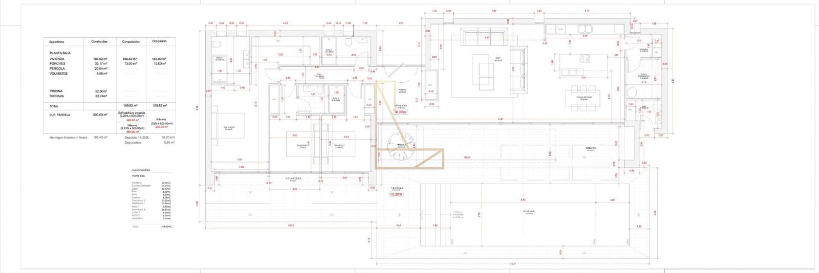 3 soverom Villa til salgs i Calpe / Calp med svømmebasseng garasje - € 1 525 000 (Ref: 9036375)